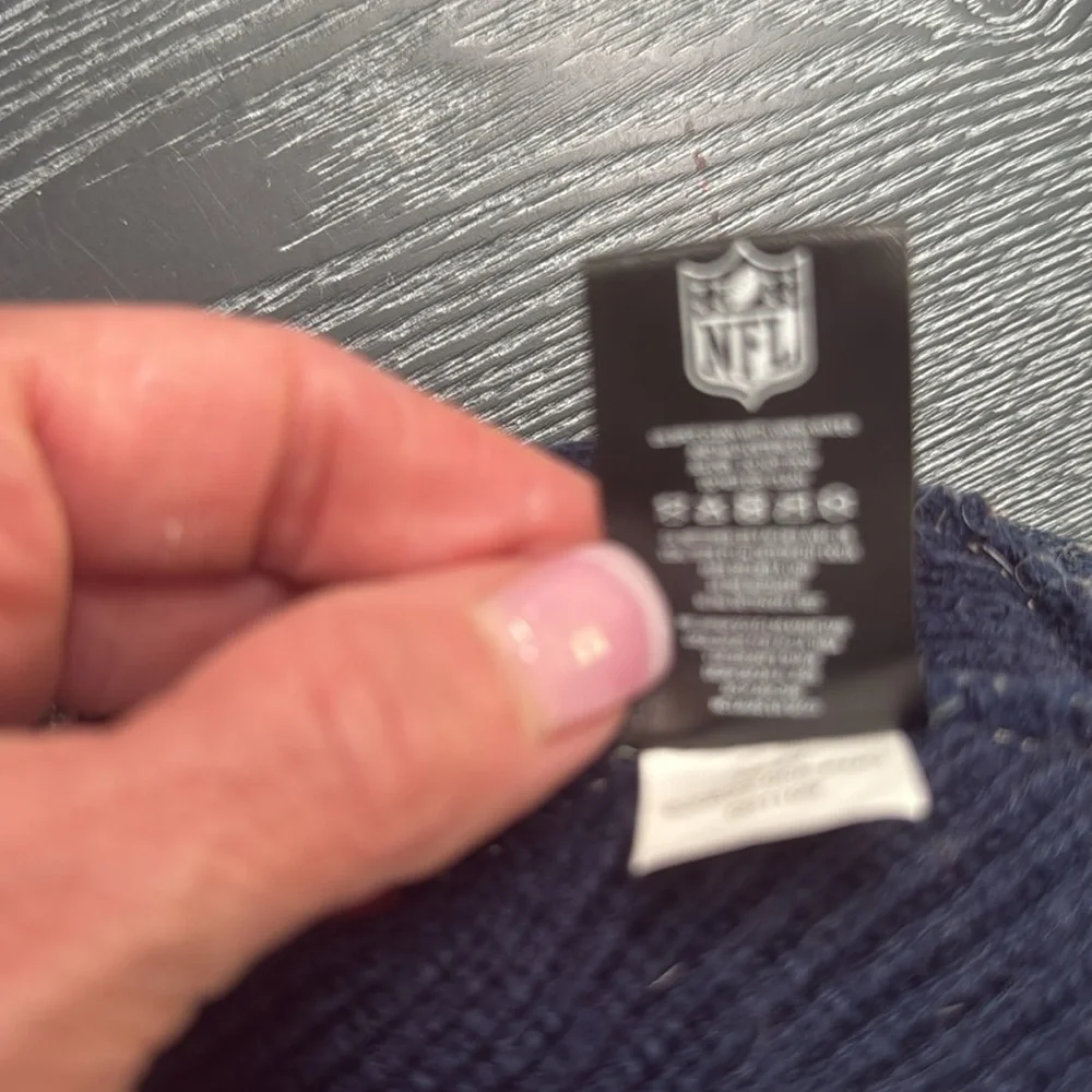47 Brand Patriots Striped Knit Beanie-See Photos